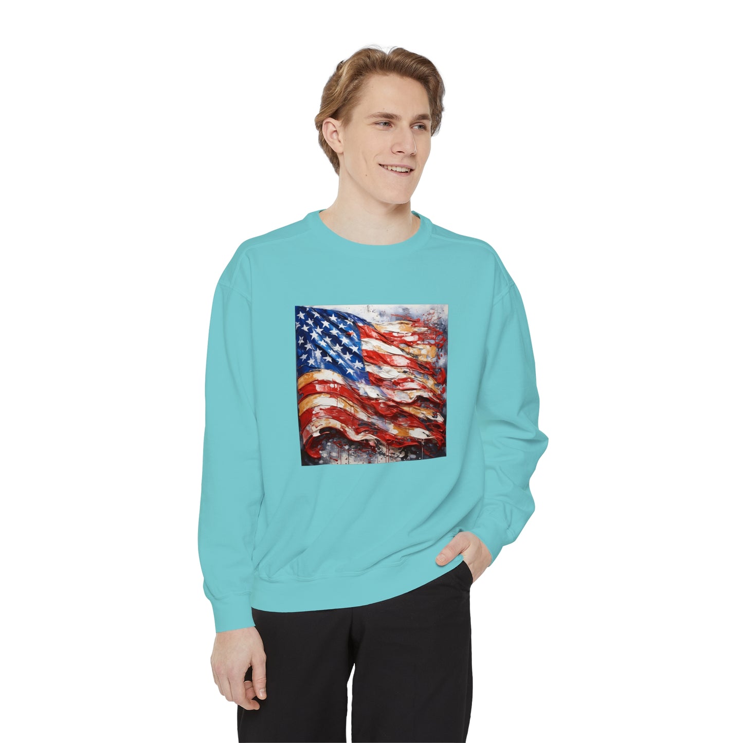 USA Flag Unisex Sweatshirt