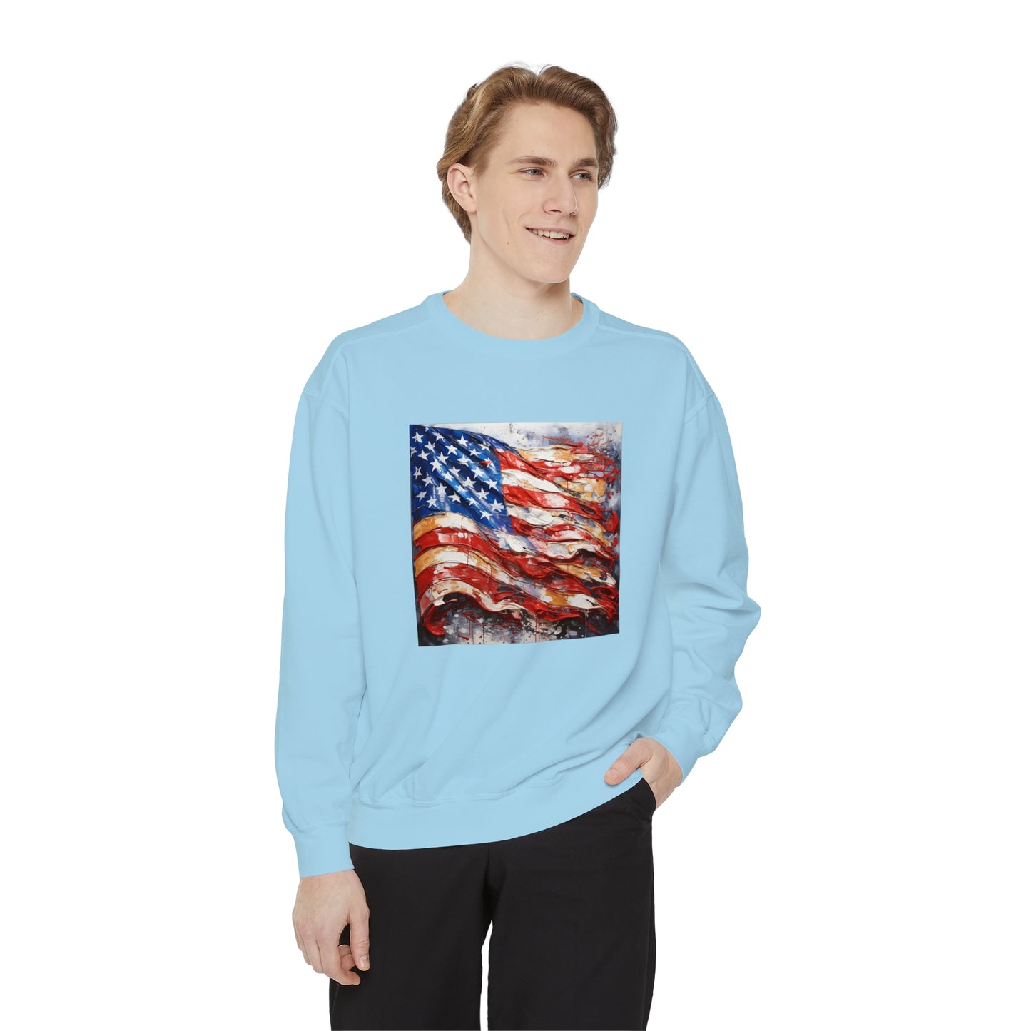 USA Flag Unisex Sweatshirt