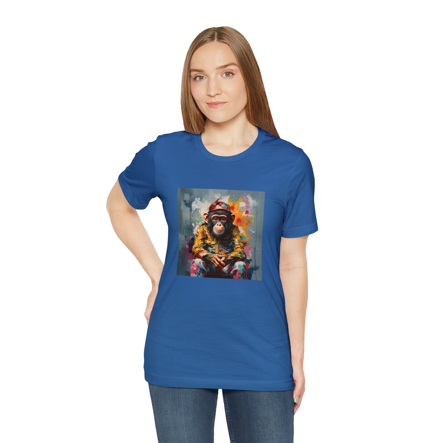 Forrest Gump Monkey Unisex Jersey Tee