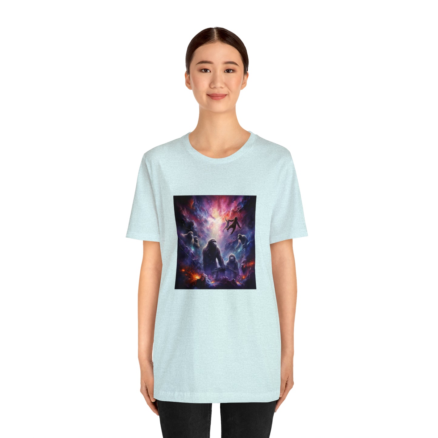 Magical Realm Apes Unisex Jersey Short Sleeve Tee