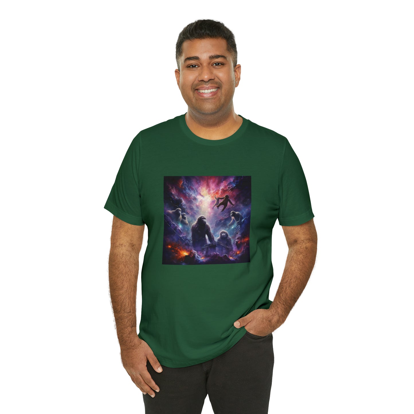 Magical Realm Apes Unisex Jersey Short Sleeve Tee