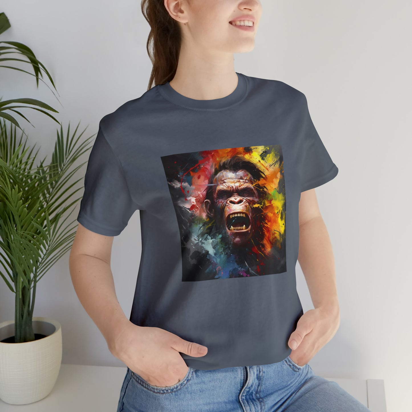 Pred-Monkey Arnold Tee - Unisex Jersey Short Sleeve