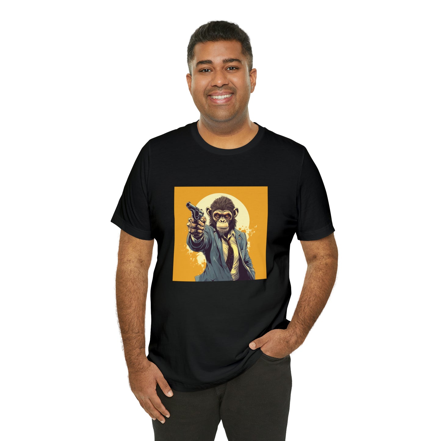 Monkey Unisex Jersey Tee