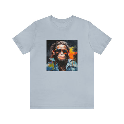 Terminator Monkey Unisex Short Sleeve Tee