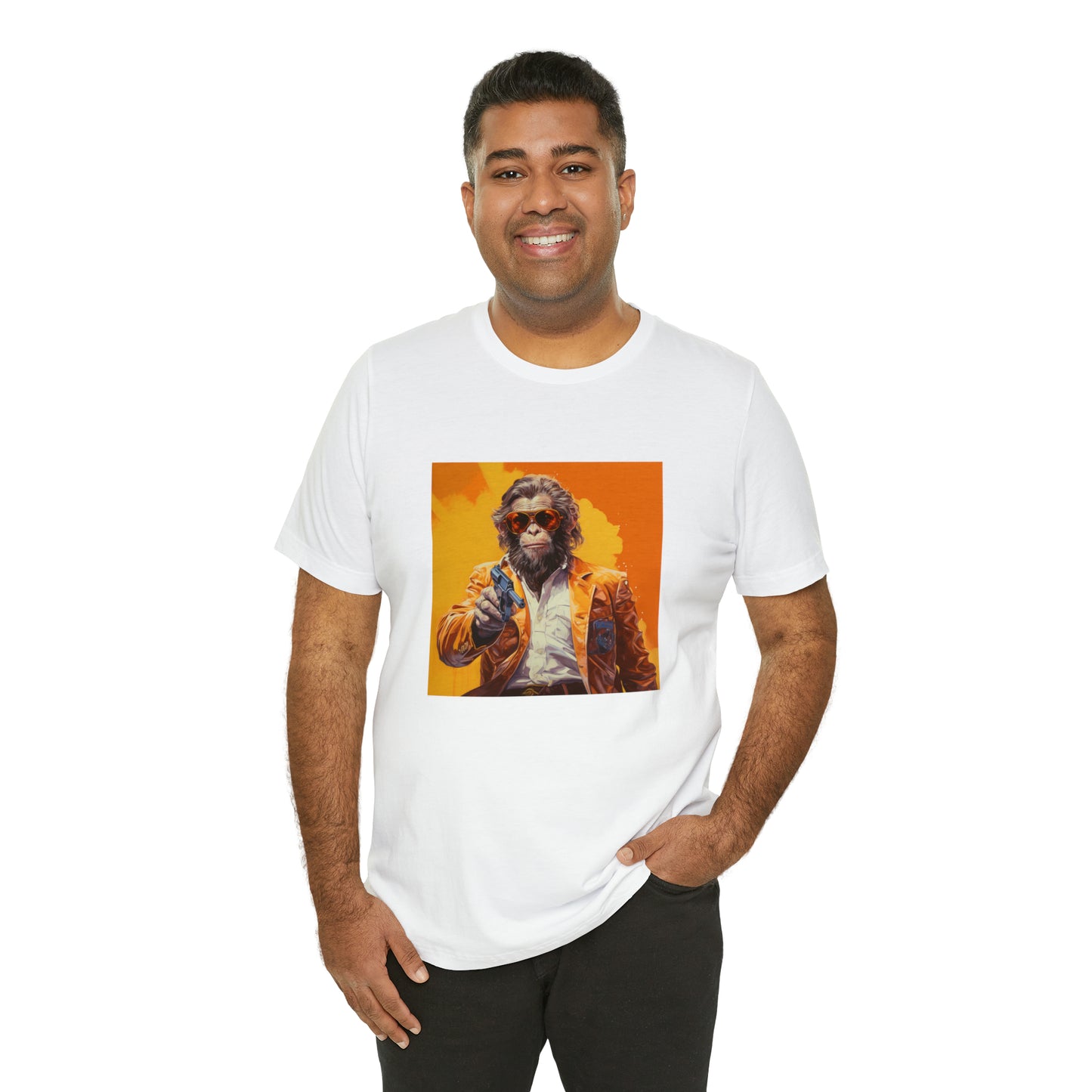 The Dude's Monkey Business Tee - Unisex Jersey Short Sleeve