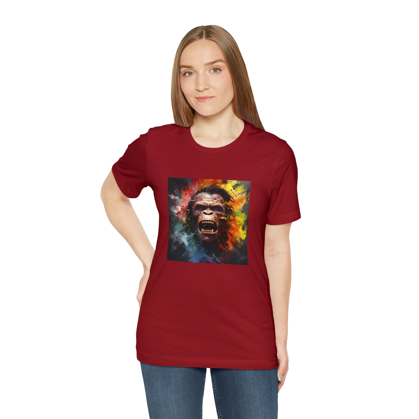 Pred-Monkey Arnold Tee - Unisex Jersey Short Sleeve