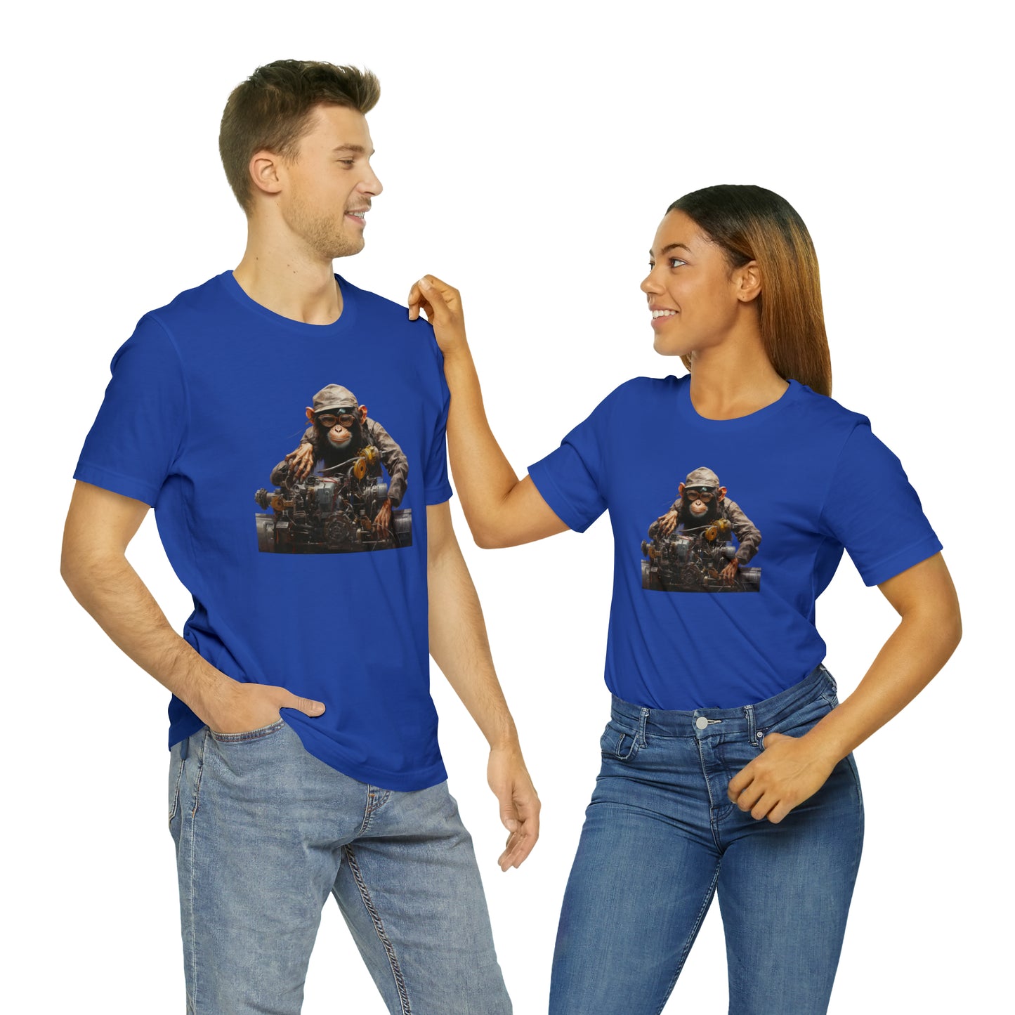 Unisex Monkey Mechanic Tee