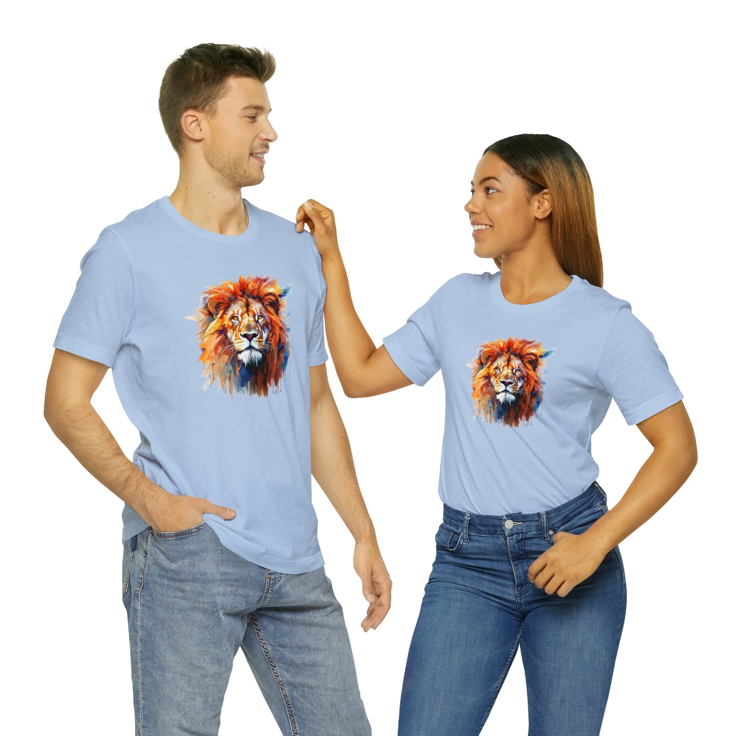 Lion Abstract Unisex Tee