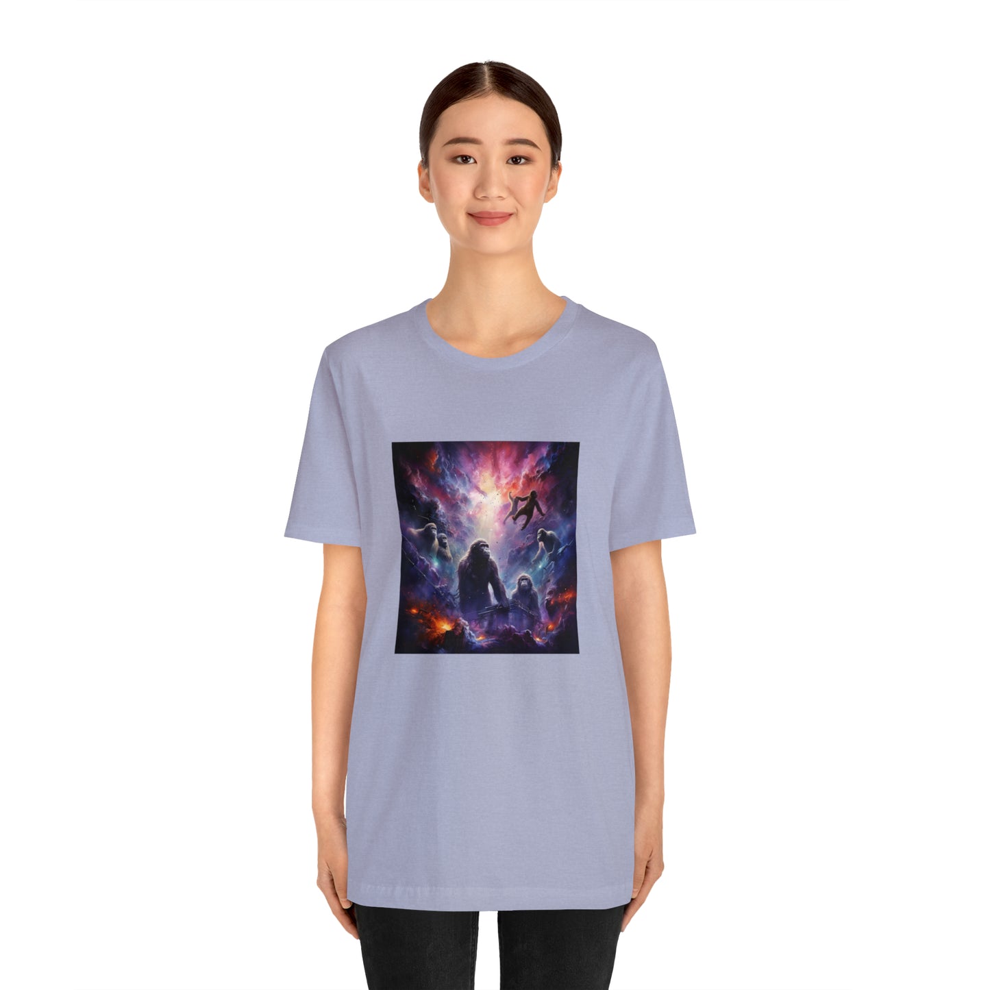 Magical Realm Apes Unisex Jersey Short Sleeve Tee