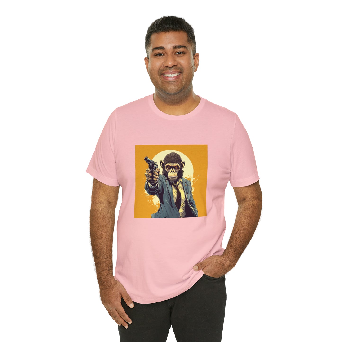 Monkey Unisex Jersey Tee