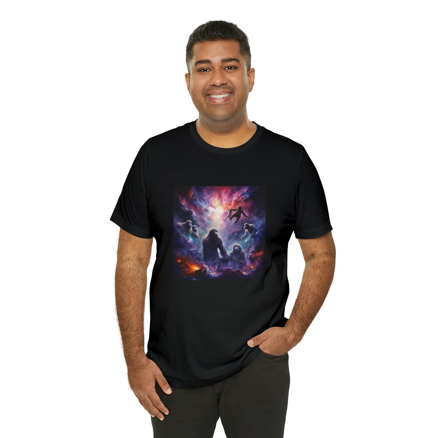 Magical Realm Apes Unisex Jersey Short Sleeve Tee