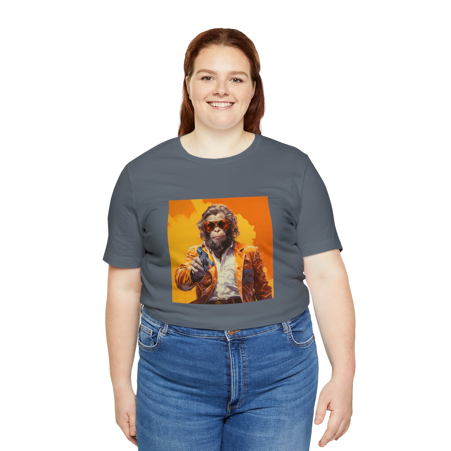 The Dude's Monkey Business Tee - Unisex Jersey Short Sleeve