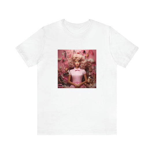 Barbie Unisex Jersey Short Sleeve Tee - Classic Toy Fashion