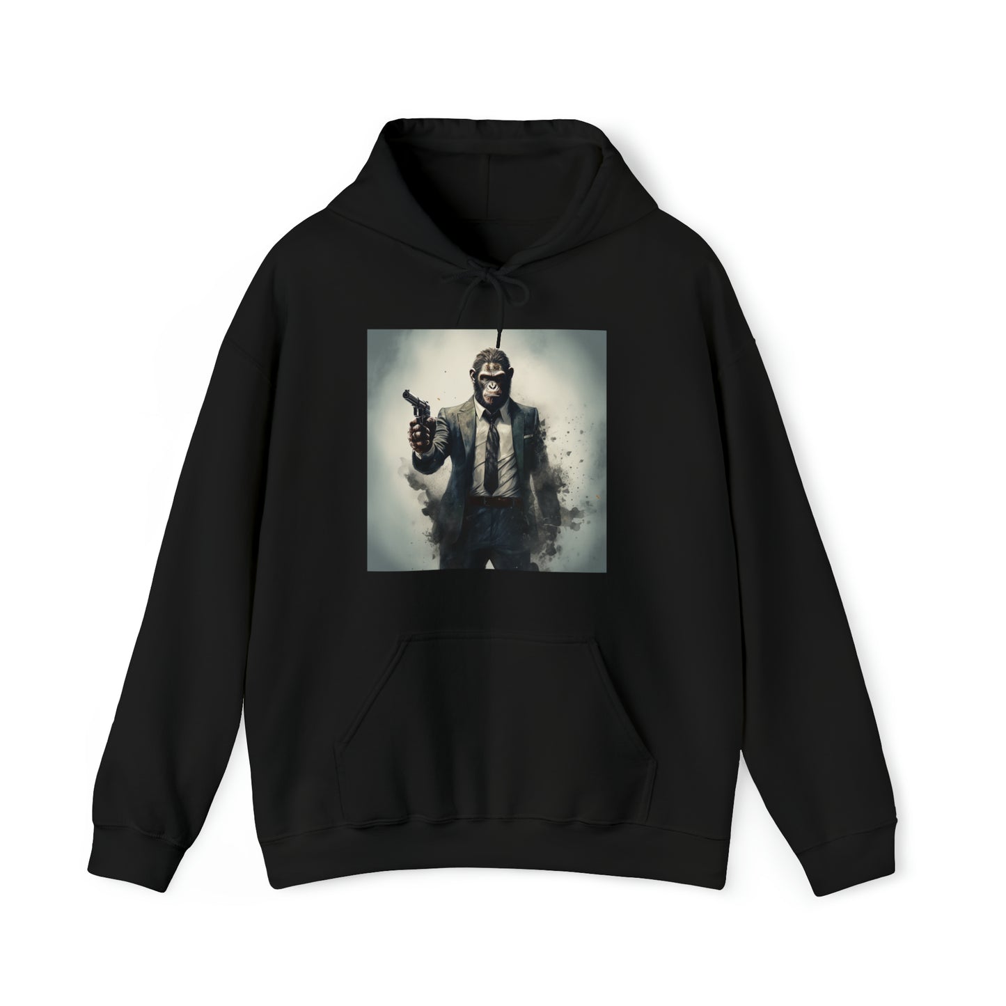 Unisex Heavy Blend™ Hooded Sweatshirt - Suited Monkey