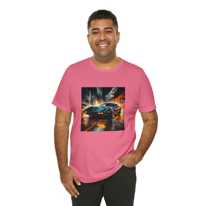 Knight Rider Abstract Unisex Jersey Short Sleeve Tee