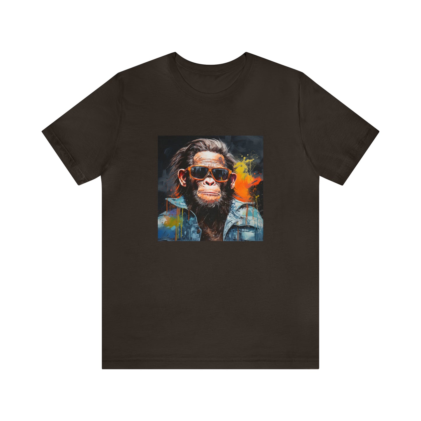 Terminator Monkey Unisex Short Sleeve Tee