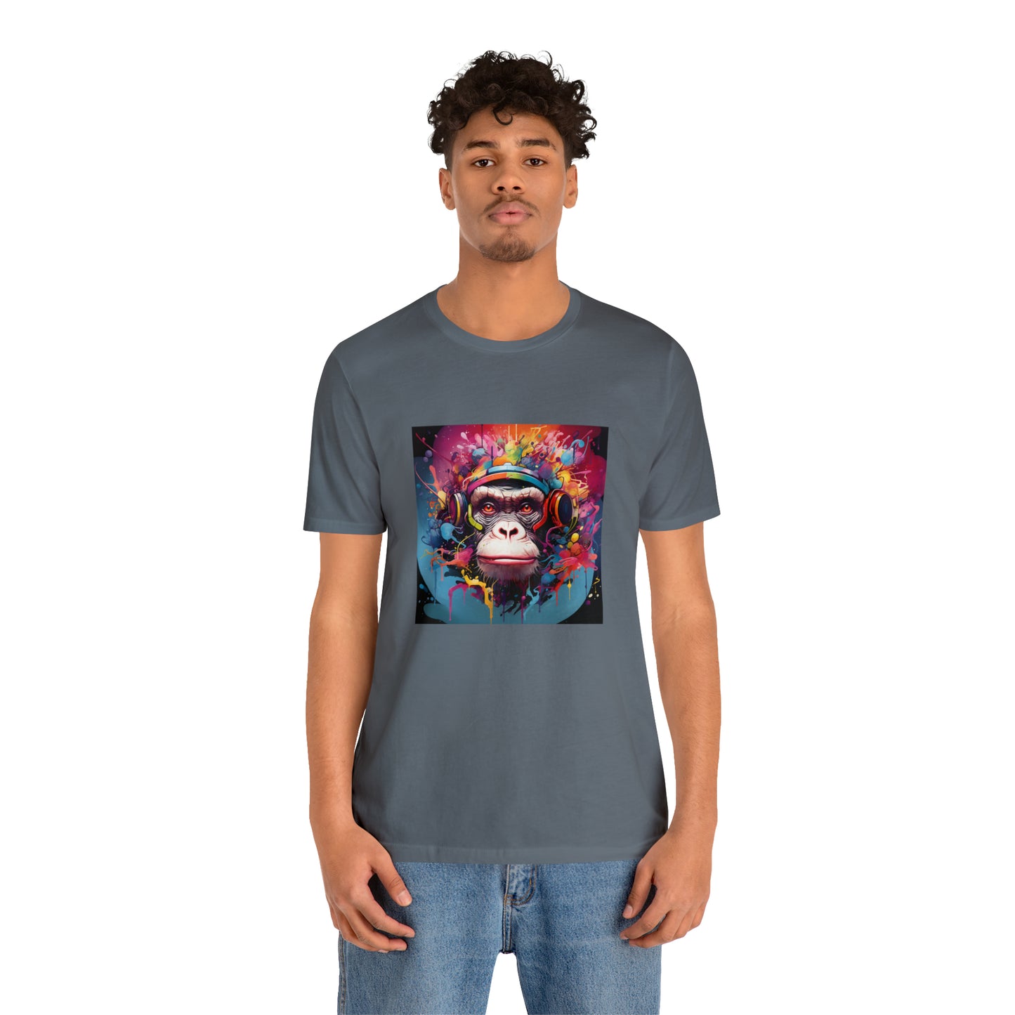 SuperMonkey - Abstract Unisex Jersey Short Sleeve Tee