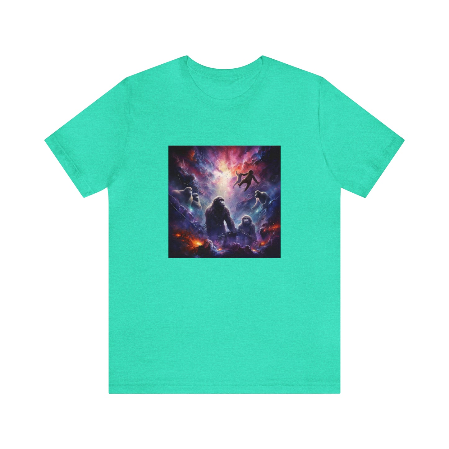 Magical Realm Apes Unisex Jersey Short Sleeve Tee