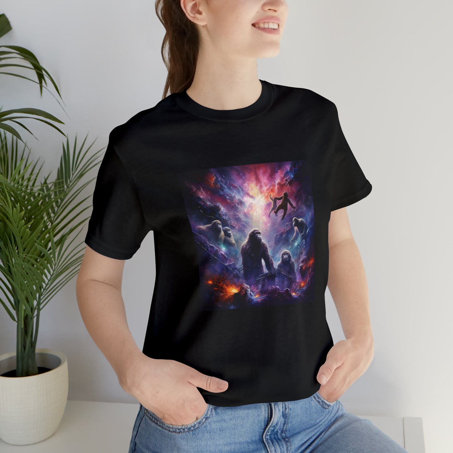 Magical Realm Apes Unisex Jersey Short Sleeve Tee