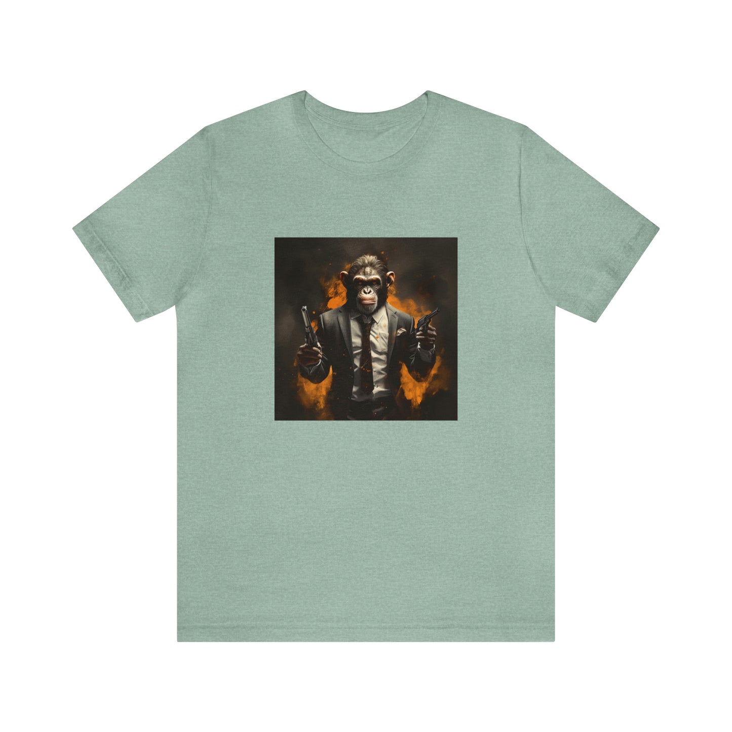 Monkey in a Suit Unisex Jersey Tee