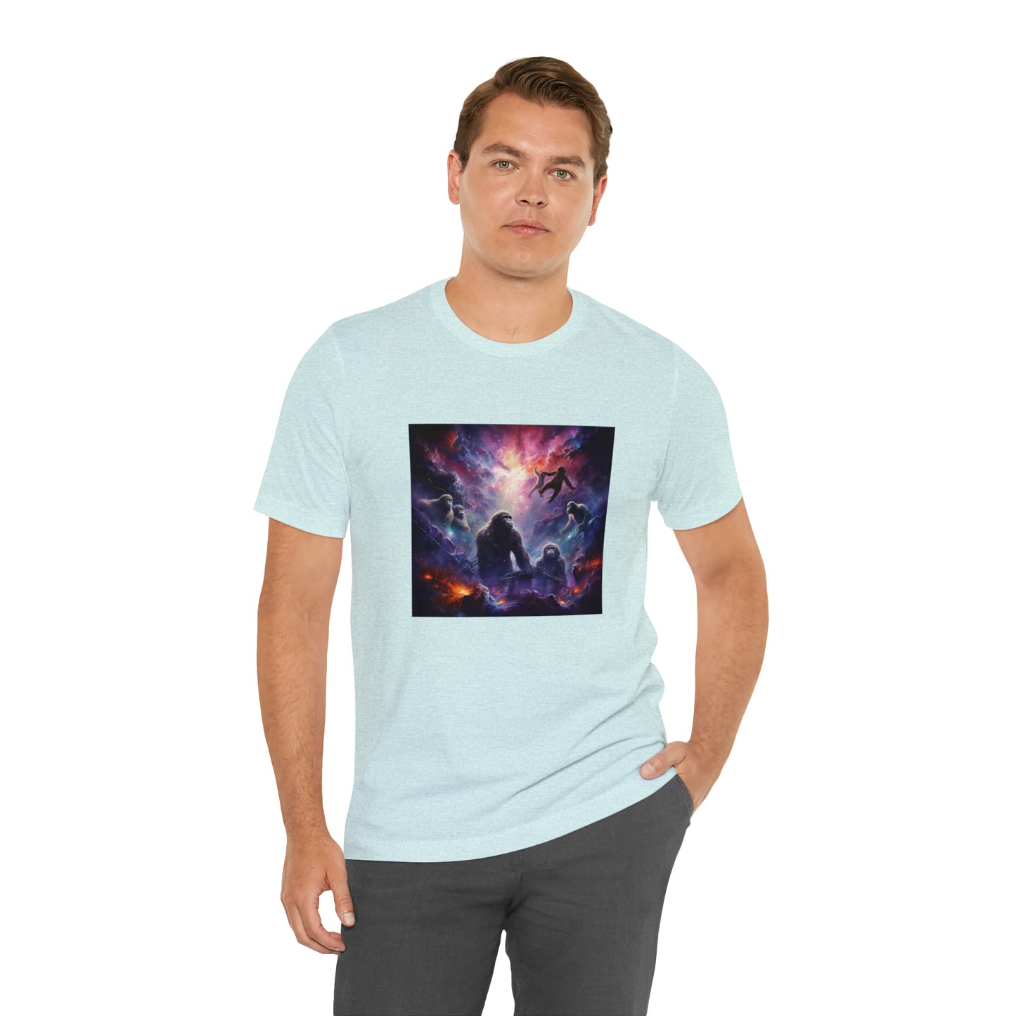 Magical Realm Apes Unisex Jersey Short Sleeve Tee