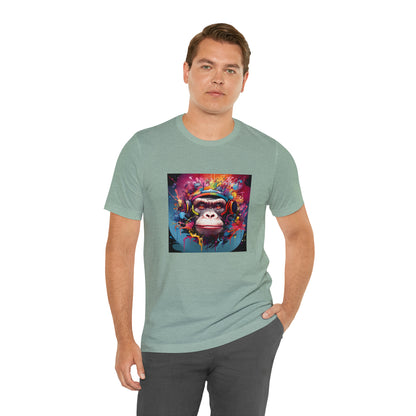 SuperMonkey - Abstract Unisex Jersey Short Sleeve Tee