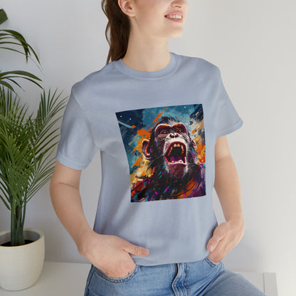 Monkey Abstract Unisex Jersey Tee