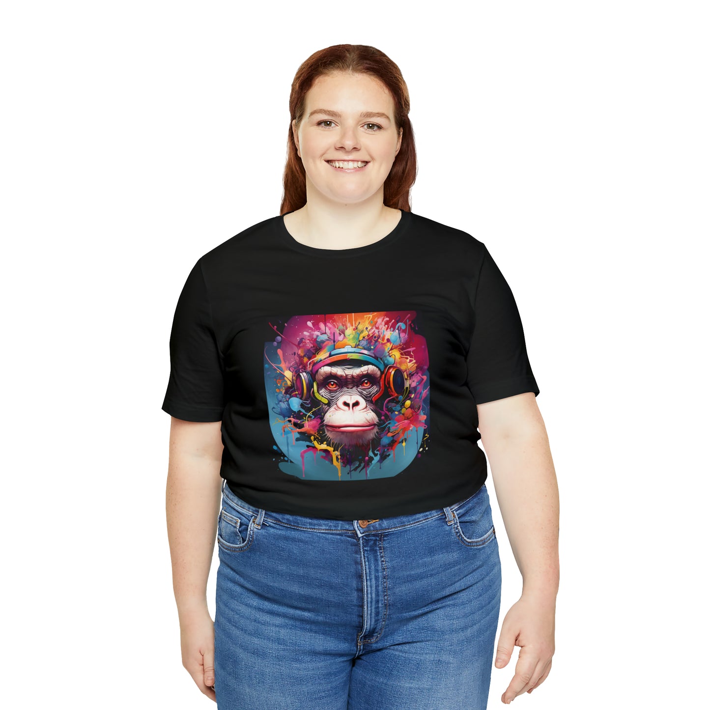 SuperMonkey - Abstract Unisex Jersey Short Sleeve Tee