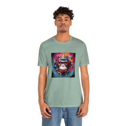 SuperMonkey - Abstract Unisex Jersey Short Sleeve Tee