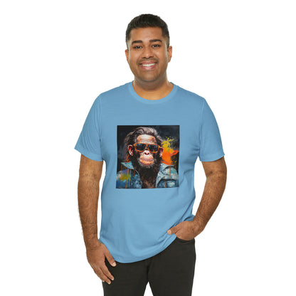 Terminator Monkey Unisex Short Sleeve Tee