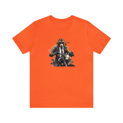 Monkey in Suit: The Gun-Toting Biker Tee