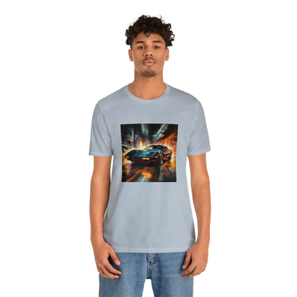 Knight Rider Abstract Unisex Jersey Short Sleeve Tee