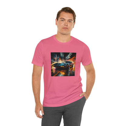 Knight Rider Abstract Unisex Jersey Short Sleeve Tee