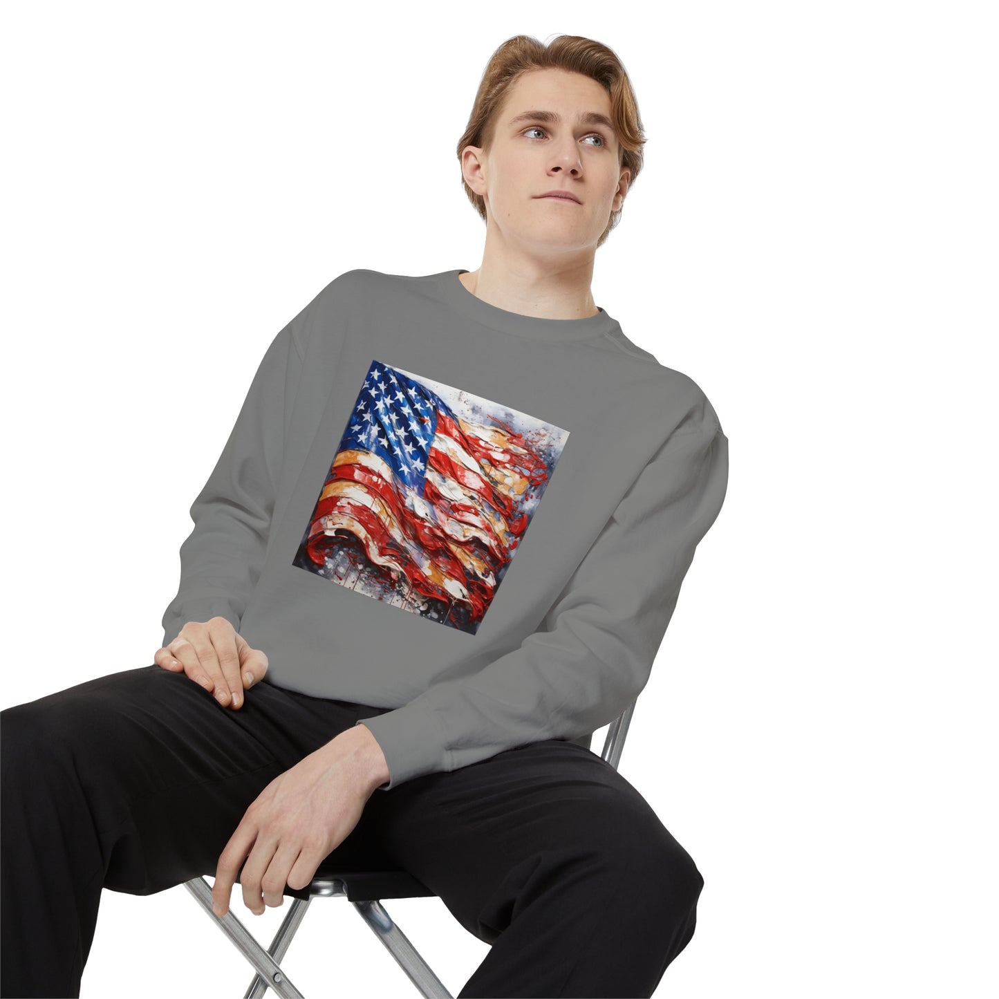 USA Flag Unisex Sweatshirt