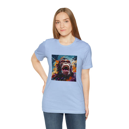 Monkey Abstract Unisex Jersey Tee