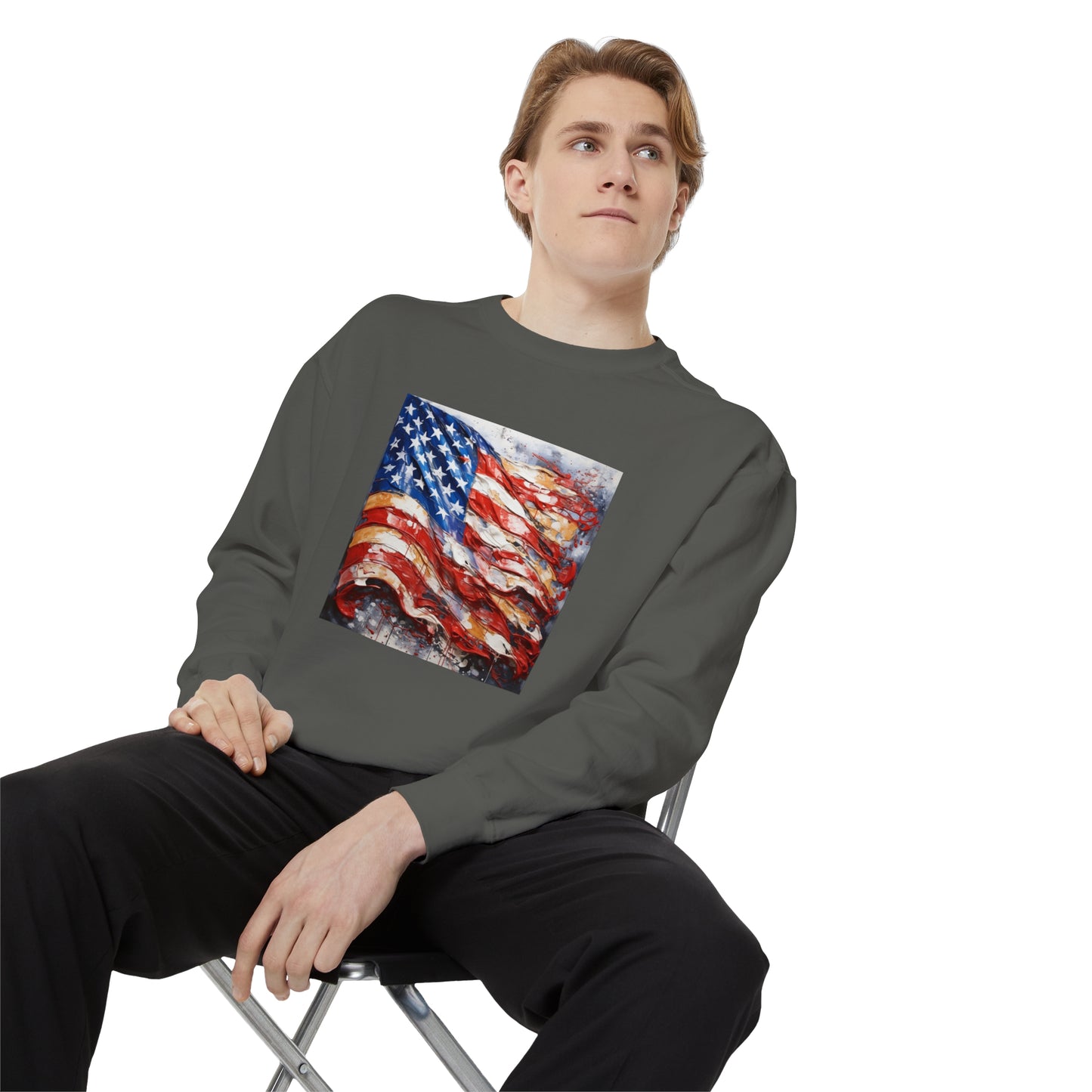 USA Flag Unisex Sweatshirt