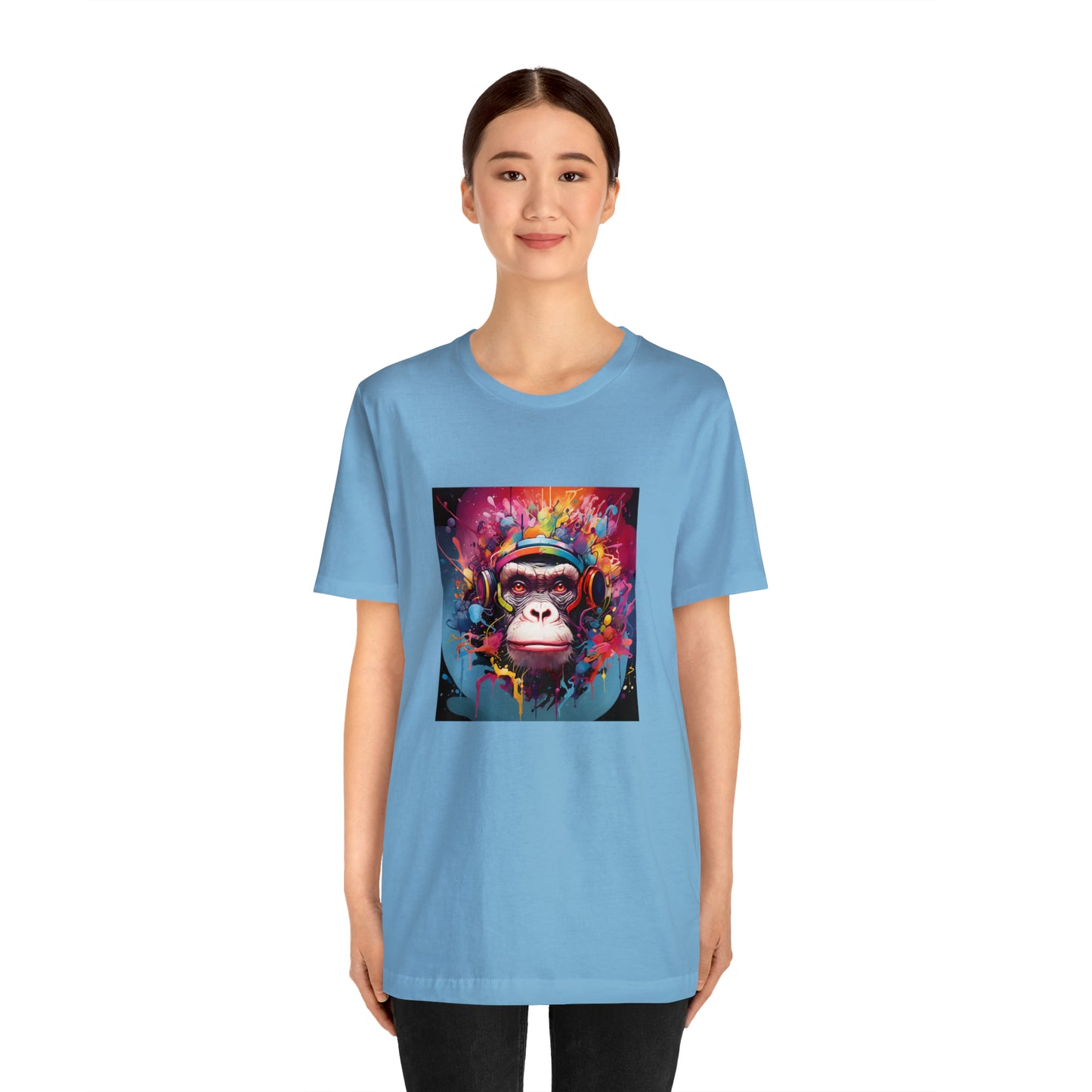 SuperMonkey - Abstract Unisex Jersey Short Sleeve Tee