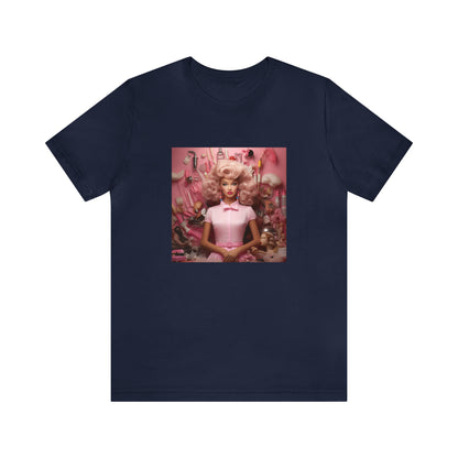 Barbie Unisex Jersey Short Sleeve Tee - Classic Toy Fashion