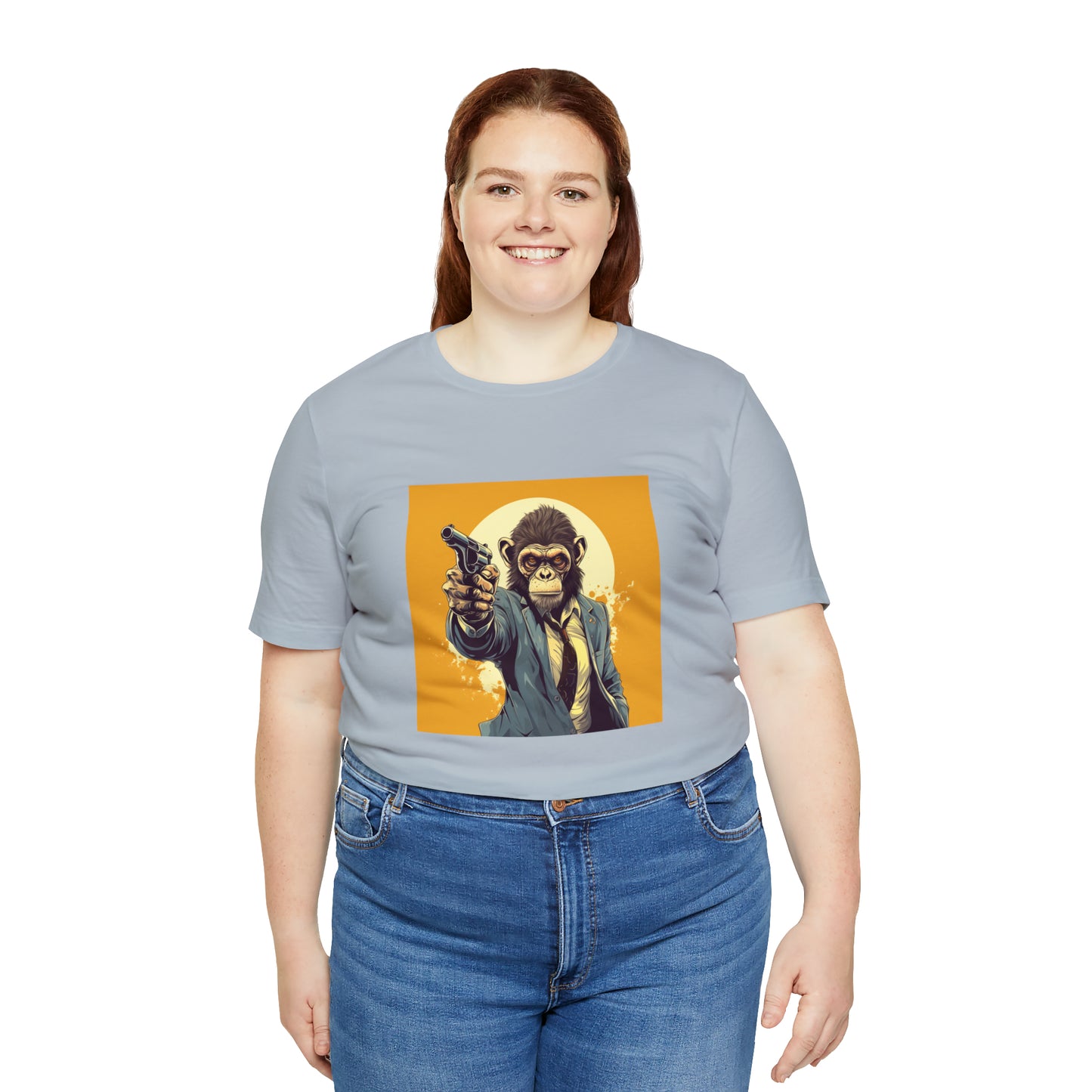 Monkey Unisex Jersey Tee