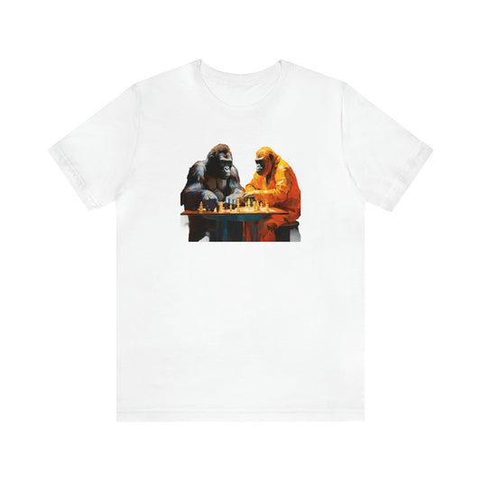 Unisex Gorilla Chess Tee