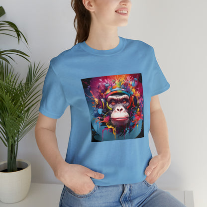 SuperMonkey - Abstract Unisex Jersey Short Sleeve Tee