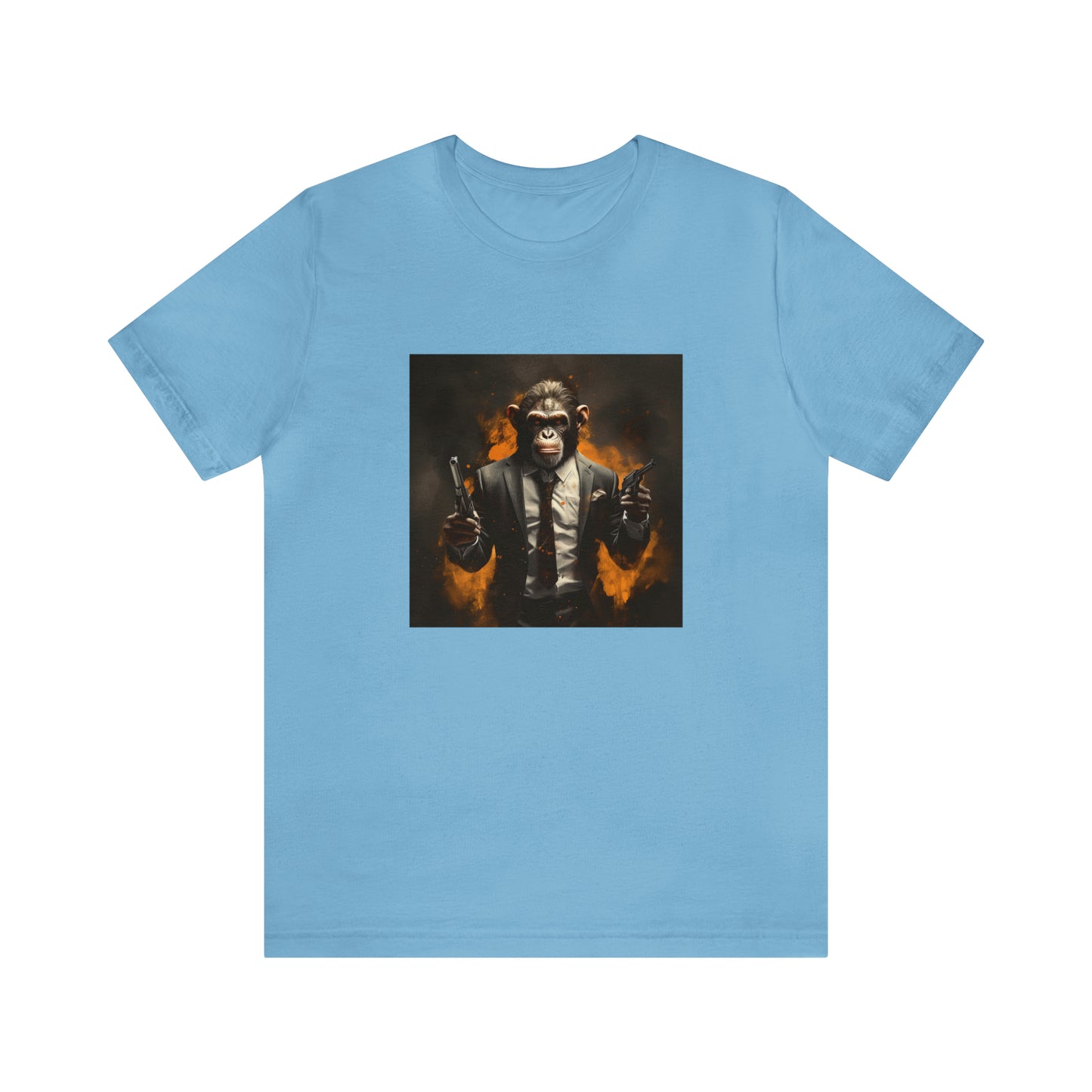 Monkey in a Suit Unisex Jersey Tee