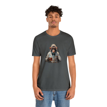 Monkey Scientist Unisex Jersey Short Sleeve Tee