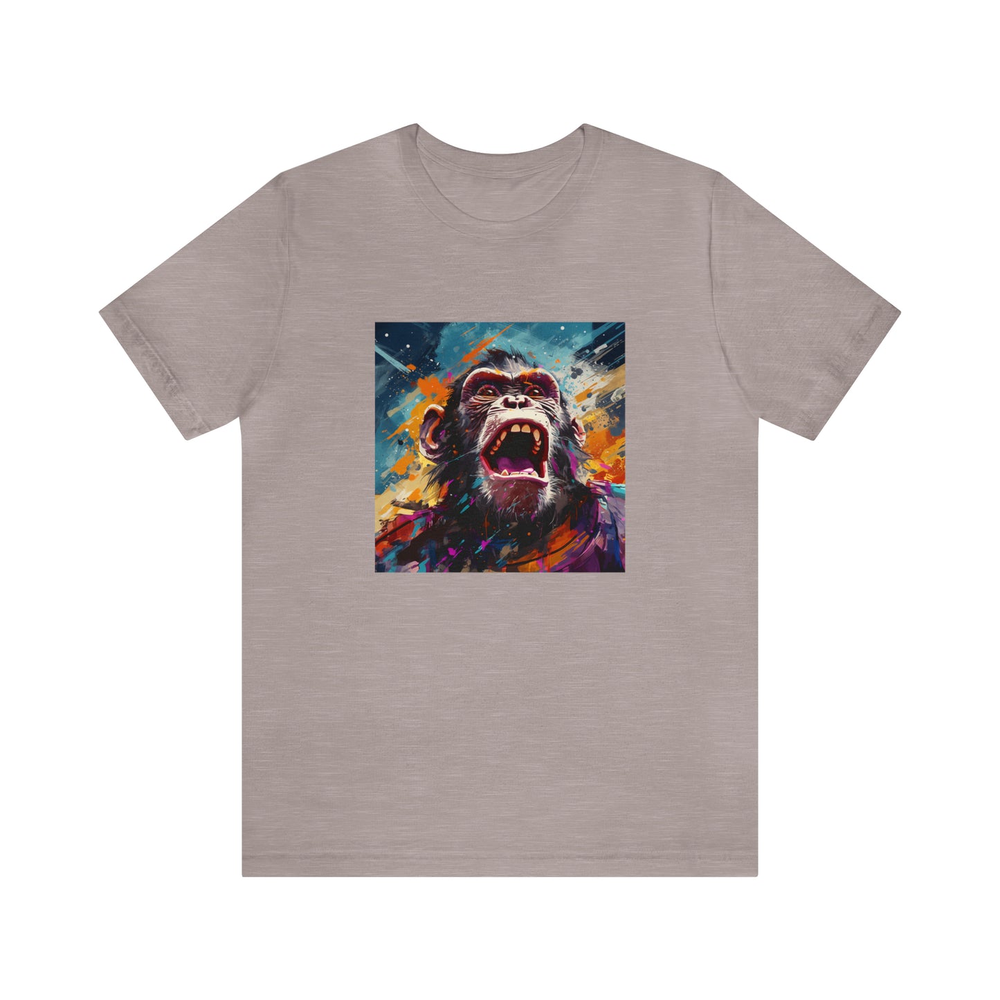 Monkey Abstract Unisex Jersey Tee