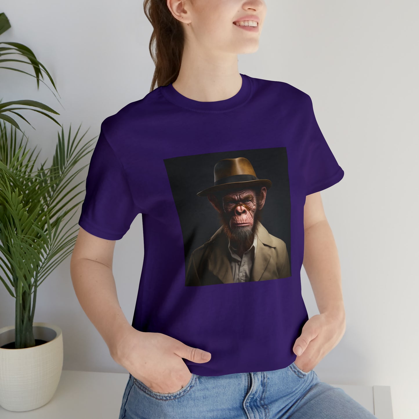 Walter White Monkey Unisex Jersey Tee