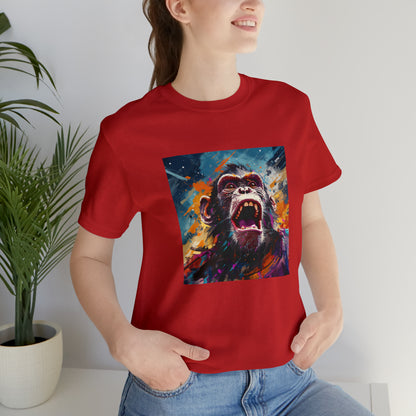 Monkey Abstract Unisex Jersey Tee