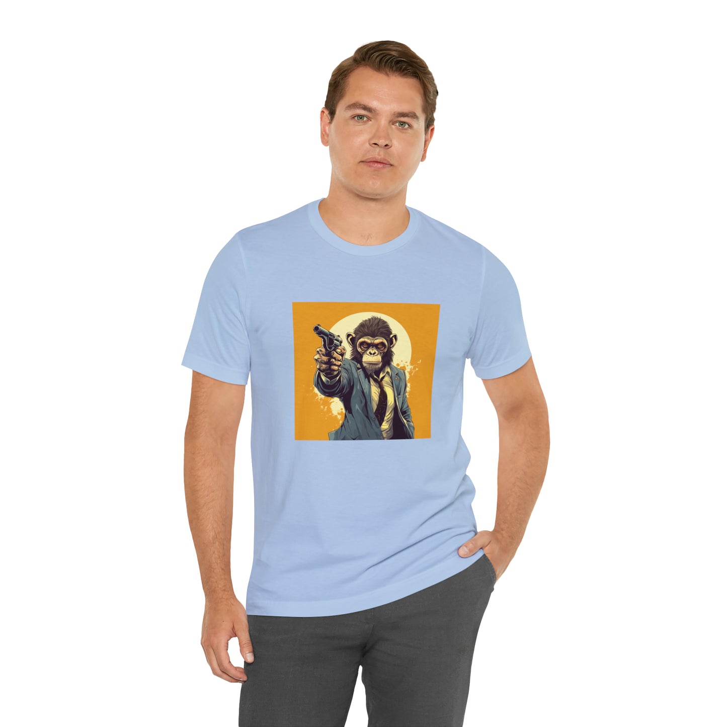 Monkey Unisex Jersey Tee