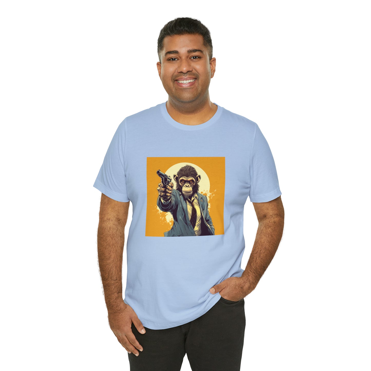 Monkey Unisex Jersey Tee