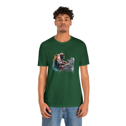 Ape Fixing Computer Unisex Tee