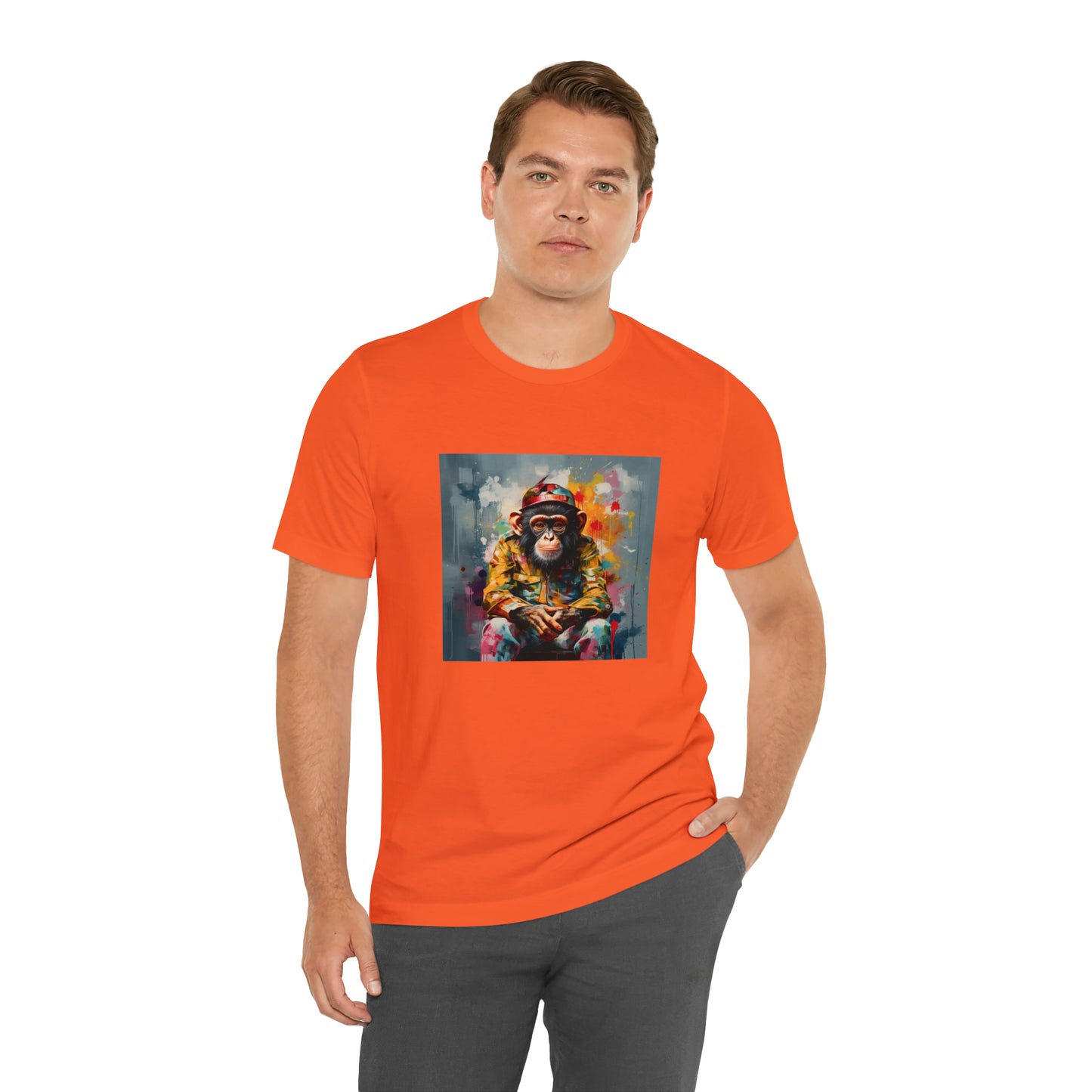 Forrest Gump Monkey Unisex Jersey Tee